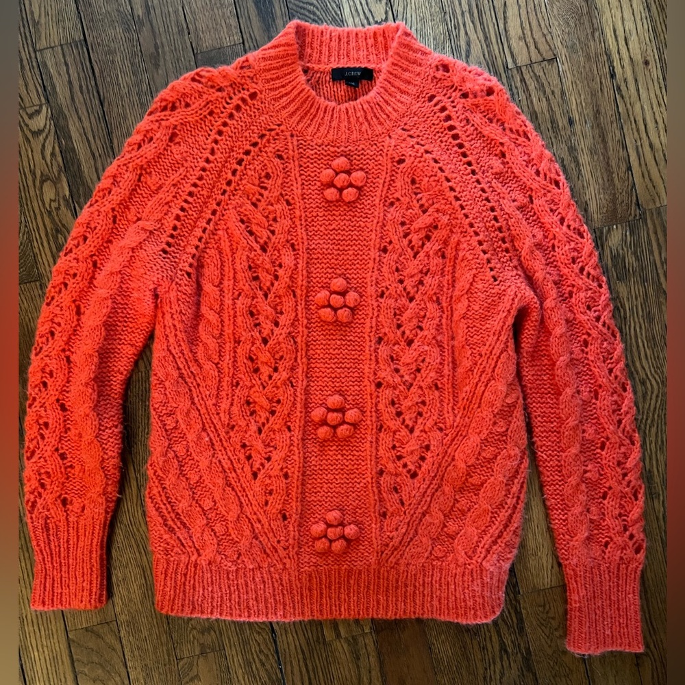 J. Crew wool blend sweater …. Size XS (oversized fit)